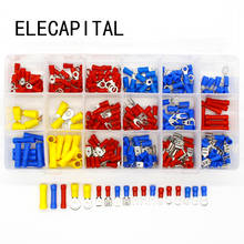 300pcs Electrical Wire Crimp Terminals Kit Insulated Terminator Spade Butt Connectors Red Yellow Blue Assorted terminales Set 2024 - buy cheap