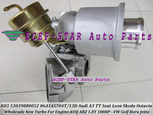 Free Ship K03 52 53039880052 53039880094 06A145704T Turbo For AUDI A3 TT Octavia For Volkswagen VW Golf Bora 1.8T JAE AWP 1.8L 2024 - buy cheap