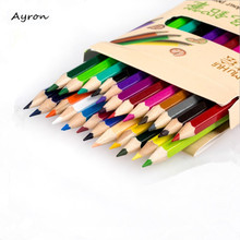 Lápices de colores de 36 colores, lápices de colores prismacolor, útiles escolares, herramientas de dibujo 2024 - compra barato