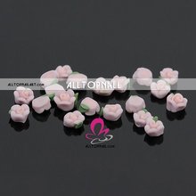Mixed Colour 3D Ceramic Flowers 2000pcs Professional Nail Art Acrylic Flowers - DHL & EMS Free Shipping 2024 - buy cheap