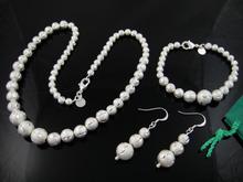 Wholesale! Fashion jewelry,  N925 Silver color Necklace + Bracelet  + Earrings Set 058 2024 - buy cheap