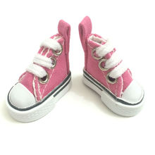 Zapatos de lona de colores surtidos para muñeca BJD 1/6, Mini zapatos de juguete de 3,5 CM, 1/6 Bjd, accesorios para muñecas, 12 par/lote 2024 - compra barato