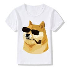 Baby Boys Girls Doge Deus God Dog/Shiba Inu Funny T shirt Children Summer Short Sleeve Tops Kids Clothes,ooo412 2024 - buy cheap