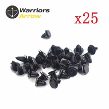 0009905792 For Mercedes-Benz W124 R129 W140 25pcs Clips Black Trunk Panel Fastener Mounting Trim 2024 - buy cheap