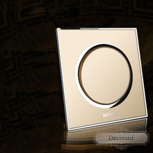 Type 86 Socket Switch 1Gang 1Way 2Way Any Way Midway Switch Panel Champagne Gold
