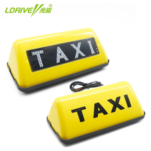 Wholesale Price 10PCS TAXI 5W Auto LED Interior Indicator Sign Day Light Car Daytime Running Lights Auto Driving Roof Top Cab 2024 - buy cheap