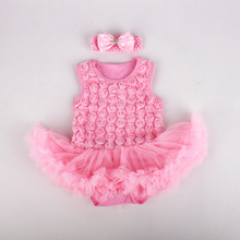 Bonecas reborn bebê 50-57cm, roupas de silicone rosa fofo uma peça vestido com laço cabeça acessórios de bonecas 2024 - compre barato
