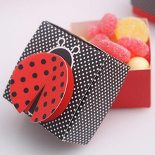 100Pcs/lot  Wing Ladybug Wedding Gifts Box Candy Boxes Gift Favor Box Baby Shower Wedding Party 2024 - buy cheap