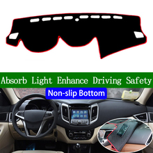 For changan EADO 2016 2017 Non-slip Bottom Dashboard Cover Car Decals Car Stickers Interior Car Accessories 2024 - buy cheap