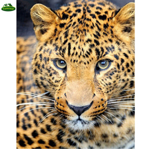 YUMEART Diamante Bordado pantera Leopardo Selvagem Mosaico Diamante Pintura Diamante do Ponto da Cruz Needlework Home Decor Artesanato 2024 - compre barato