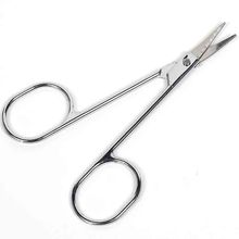 Steel Finger Toe Nail Scissors Curved Steel Manicure Tools Cuticle Scissors Small Fashion Eyebrow Make Up shears 1pc 2024 - buy cheap
