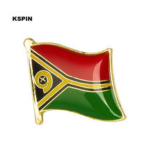 Vanuatu National Flag Metal Pin Badges Decorative Brooch Pins for Clothes KS-0181 2024 - buy cheap