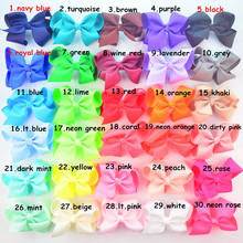 DHL Free shipping, 300 pcs/lot , You Pick Color, Unfinished DIY Hair bows , 4.3" Grosgrain Ribbon bows for DIY Hair Accessories 2024 - buy cheap