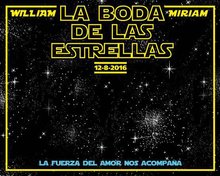 custom PHOTOCALL BODA DE LAS ESTRELLAS PARA BODAS Y FIESTAS Star Wars Celebrations backdrop Computer print wedding background 2024 - buy cheap