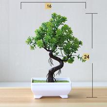 New artificial plant bonsai small tree potted plant fake potted plant decoration home decoration hotel garden decoration 2024 - buy cheap