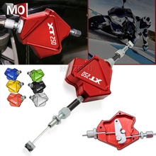 Motorcycle CNC Aluminum Stunt Clutch Lever Easy Pull Cable System For YAMAHA XT250 XT 250 2005-2017 2016 2015 2014 2013 2012 2024 - buy cheap