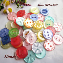 Craft Buttons 144pcs 15mm high quality mixed color & shapes decorative buttons for sewing scrapbooking handmade sewing Supplies 2024 - buy cheap
