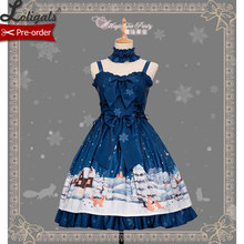 Little Fox Buying Gloves ~ Sweet Lolita dress Daily Sleeveless Dress by Magic Tea Party ~ Pre-order 2024 - buy cheap