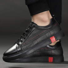 Homens de couro genuíno oxfords sapatos de marca de luxo estilo italiano calçado masculino sapatos para homem respirável sapatos de renda plana 2024 - compre barato