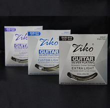 Ziko Acoustic Guitar Strings Set 010 011 012 Silver Plating 6 Strings For Acoustic Guitar Parts Musical Instruments 2024 - buy cheap