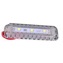 Luz blanca para sala de almacenamiento, lámpara de plástico para pesca, yate, barco y navegación, 12V 2024 - compra barato