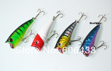 4PCS Popper Fishing Lures Fish Lure Crankbait Baits/Tackle 5.5cm 7.5g 2024 - buy cheap