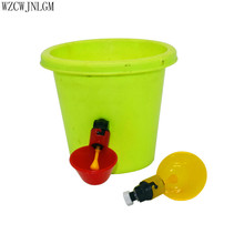 poultry Chicken Drinking Cup Automatic Drinker Chicken Feeder Plastic Poultry Water Drinking Cups Easy Installation With Screws 2024 - buy cheap