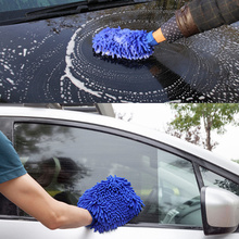 Автомобильные ультратонкие волоконные чистящие перчатки из микрофибры, чистящие щетки для автомобиля Ford Focus Kuga Fiesta Ecosport Mondeo Escape Explorer 2024 - купить недорого
