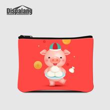 Women Cute Coin Purse Cartoon Pig Printing Student Small Wallet Piggy Animal Short Money Bag For Girls Ladies Card Change Holder 2024 - buy cheap