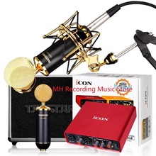 Microfone takstar de gravação original, alta qualidade, microfone com ícone móvel, placa de som u, profissional para gravação em estúdio 2024 - compre barato