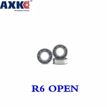 Подшипник Axk высокое качество R6 открытый 3/8 "x 7/8" X 7/32 "дюймов 9,525*22,225*5,558 мм Метрическая миниатюра шариковый подшипник с глубоким жёлобом 2024 - купить недорого