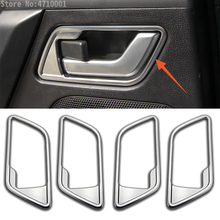 4pcs Car Interior Door Handle Frame Cover Trim ABS Chrome For Land Rover Freelander 2 2008-2016 Auto Accessories 2024 - buy cheap