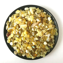 Pulseira de cristal de quartzo reiki, chakra natural amarelo com chip de pedras de cascalho, minerais para decoração saudável, coleção 2024 - compre barato