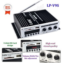 Lepy V9S 12V car auto vehicle stereo power amplifier 15WX2 USB CD SD DVD FM MP3 digital player Hi-Fi stereo power amplifier 2024 - buy cheap