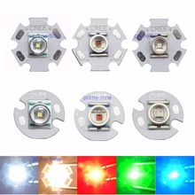 10PCS Cree XR-E XRE Q5 Warm White Red Blue Green Yellow High Power LED Light 16mm Or 20mm PCB 2024 - buy cheap