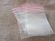 500pcs Mini Jewelry Ziplock Zip Zipped Lock Reclosable Plastic Poly Clear Bags Thickness 0.08mm Transparent Jewelry Package Bag 2024 - buy cheap