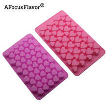 1 Pc Chocolate Heart Shape Silicone Mold Soap Fondant Cake Decorative Molding Candle DIY Baking Candy Mold Plastic Stencil 2024 - buy cheap