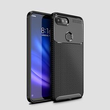 Capa de luxo para xiaomi, proteção para telefone inteligente, em silicone macio, para modelos mi 8 lite, xiaomi 8 lite 2024 - compre barato