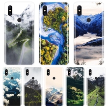 Back Cover For Xiaomi Mi Note 1 2 3 Silicone Soft Mountain Travel Cloud Green Case For Xiaomi Mi Max Mix 1 2 2S  Phone Case 2024 - buy cheap