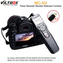 Viltrox LCD Timer Remote Shutter Release Control Cable Cord for Nikon D3100 D5600 D5300 D5500 D610 D7200 D90 D750 D7100 DSLR 2024 - buy cheap