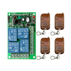 DC 12V 24V 4 Channel 4CH RF Wireless Remote Control Motor Switch System Receiver + Transmitter, 315 433 MHz 2026 - compre barato DC 12V 24V 4 Channel 4CH RF Wireless Remote Control Motor Switch System Receiver + Transmitter, 315 433 MHz 2026 - compre barato
