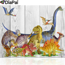 DIAPAI 100% Full Square/Round Drill 5D DIY Diamond Painting "Animal dinosaur" Diamond Embroidery Cross Stitch 3D Decor A19495 2024 - buy cheap