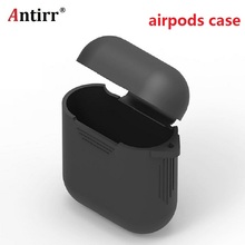 Caso do fone de ouvido para apple airpods cinta silicone macio caso fone de ouvido acessórios proteção sem fio bluetooth caso capa 2024 - compre barato