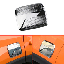 CAR CHROME FUEL TANK CAP TANK PROTECTION COVER TRIM STICKERS FOR JEEP RENEGADE 2015 - 2019 ACCESSORIES 2024 - buy cheap