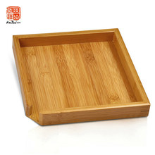 23 x 23 cm Big Natural Bamboo Tea Tray Bamboo Puer Tea Board For Showing Tea 2024 - buy cheap