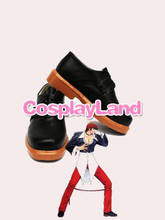 Customize Boots The King of Fighters Cosplay Iori Yagami Cosplay Shoes Halloween Party Cosplay Shoes 2024 - buy cheap