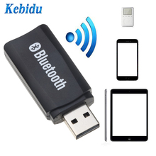 Kebidu USB Bluetooth приемник AUX беспроводной музыкальный адаптер стерео аудио портативный для iPhone Samsung Xiaomi мини автомобильный комплект 2024 - купить недорого