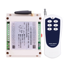 DC 12V 24V 36V 6CH Remote Control Switch System 6 CH 10A Relay Receiver With New Cover For Industrial Sector 2024 - buy cheap