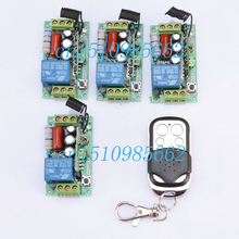 220V 10A 1CH wireless remote control switch system the mini receiver kit board and remote control automation smart home z-wave 2024 - buy cheap