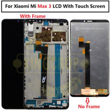 For Xiaomi Max 3 Max3 LCD Display Touch Screen Digitizer Replacement Assembly Glass Panel 6.9"For Xiaomi Mi Max 3 lcd with frame 2024 - buy cheap